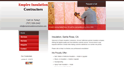 Desktop Screenshot of empireinsulationcontractors.com